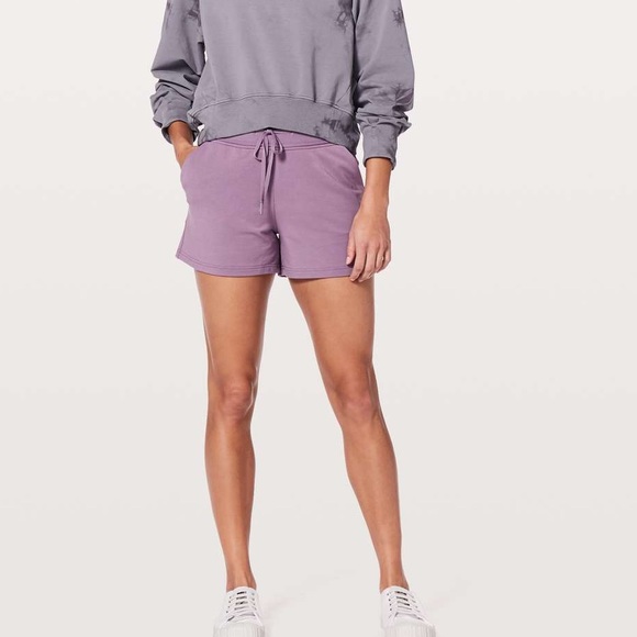 lululemon athletica Pants - LULULEMON 3.5” EVERY MOMENT SHORT - LIGHT PURPLE